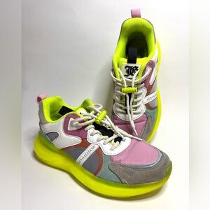 John Galliano Multicolor Chunky Designer Sneakers – EU 37 (Women’s 6.5-7)